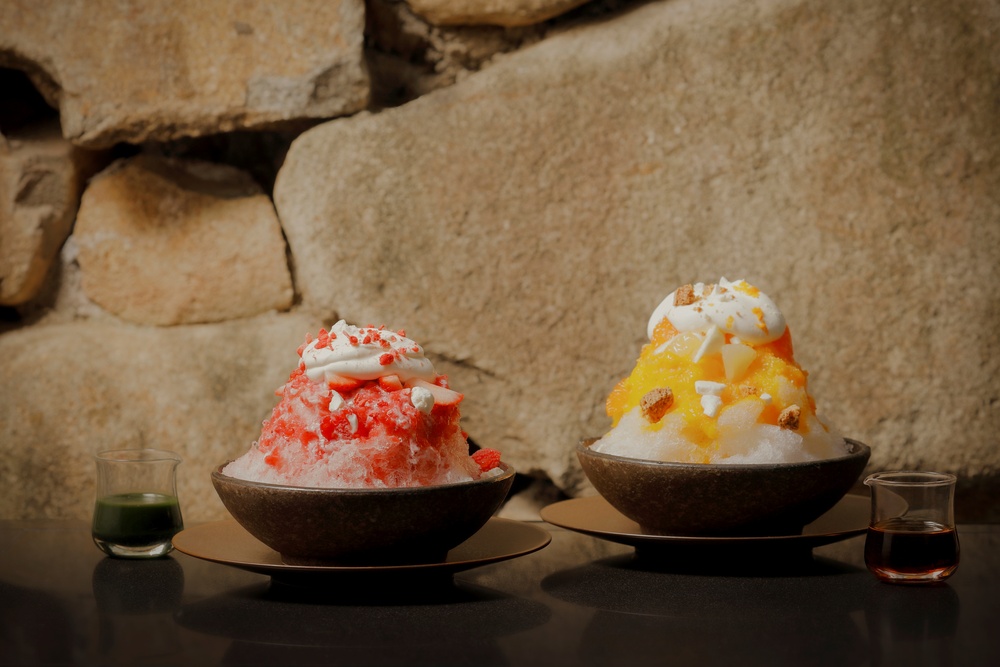 「フォレスト シェイブド アイス」価格は各種・税込み4,600円（サービス料含む）