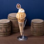 「Harry Potter Cafe Window」に登場する「バタービール・アイス スクープ」税込み790円