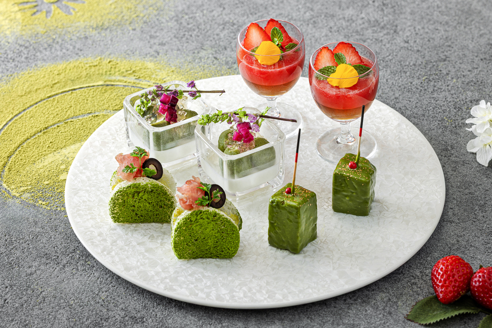 「抹茶アフタヌーンティーセット~祇園辻利コラボレーション~」イメージ