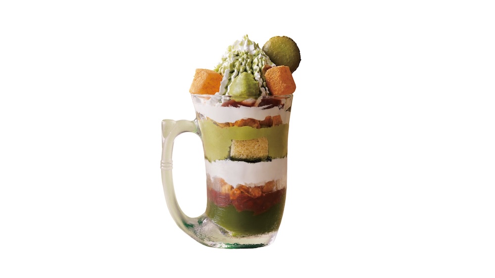 「ジョッキパフェ（抹茶）」税込み1,590円