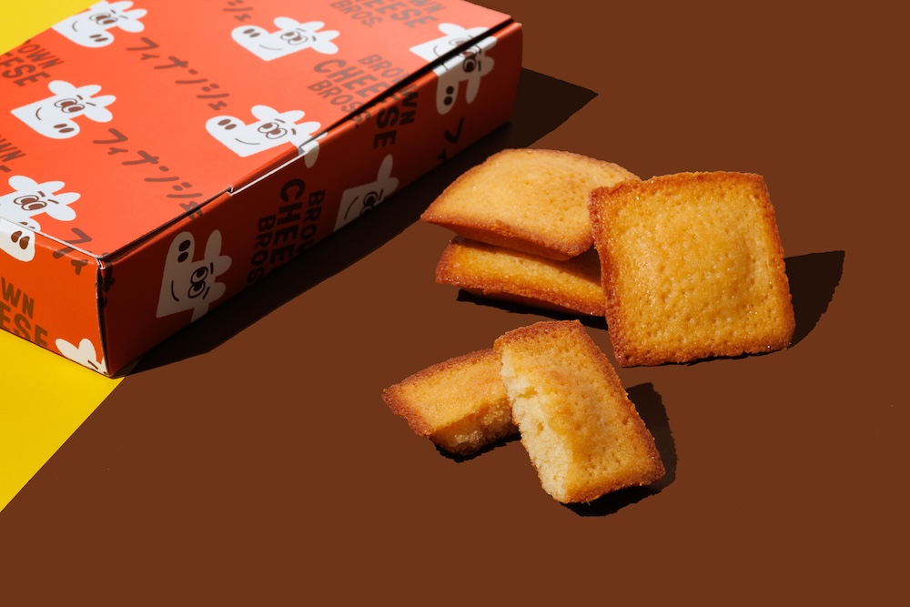 「ブラウンチーズブラザーズ フィナンシェ」4個入り・税込み1,080円