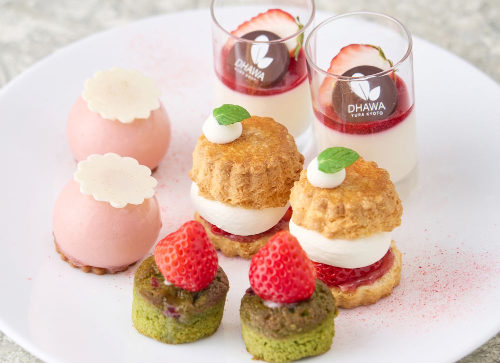 「国産いちごのアフタヌーンティー」イメージ