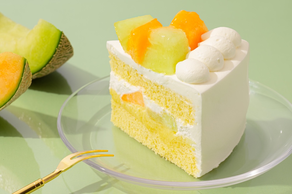 「Wメロンのショートケーキ」税込み720円