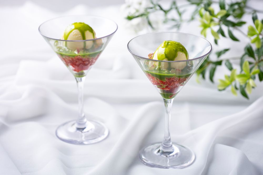 「抹茶とベリーのアフタヌーンティー」イメージ