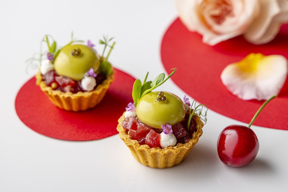 「チェリー＆ローズ アフタヌーンティー “ラ・フルール”」イメージ