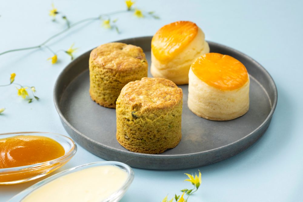 「メロンと抹茶のアフタヌーンティー」イメージ