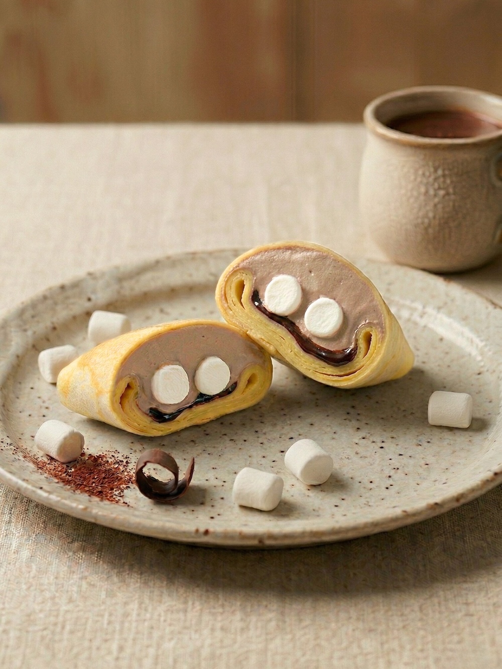 「チョコマシュマロクレープ」税込み350円