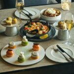 「メロンと日本茶のハイティー“It's 5 O'clock Somewhere”」税込み7,000円～（サービス料含む）