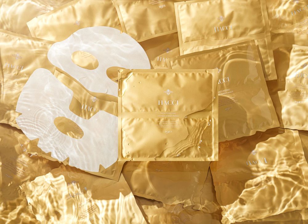 「シートマスク付 HACCIコース料理」に付いているギフトのイメージ