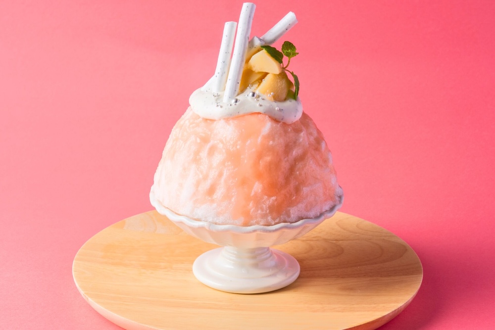 8月限定「ピーチミルクティー」税込み2,200円