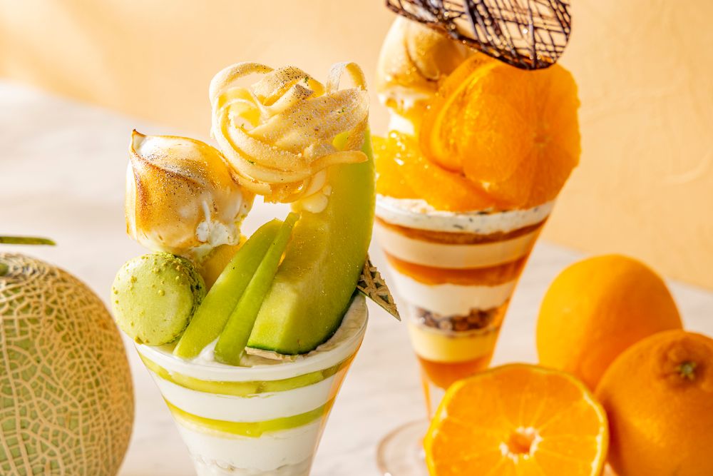 ストリングス・パフェ「メロンライム」イメージ