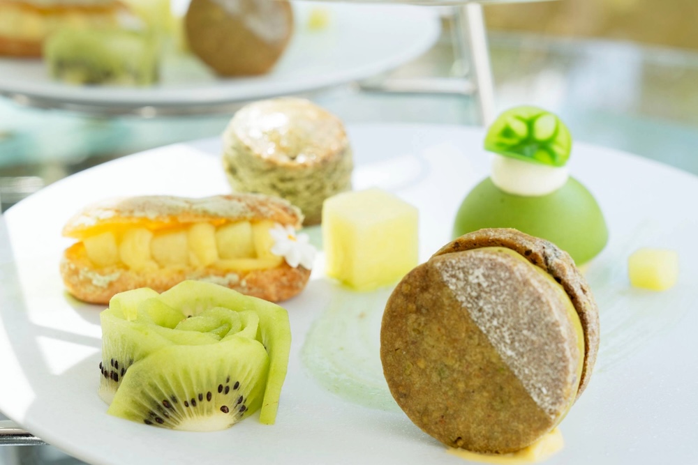 「メロン＆グリーンアフタヌーンティー」イメージ