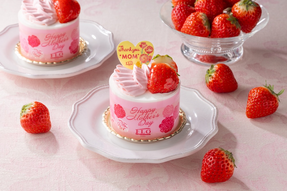 「母の日 1輪のカーネーションケーキ」税込み799円