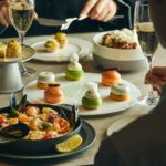 「メロンと日本茶のハイティー“It's 5 O'clock Somewhere”」税込み7,000円～（サービス料含む）