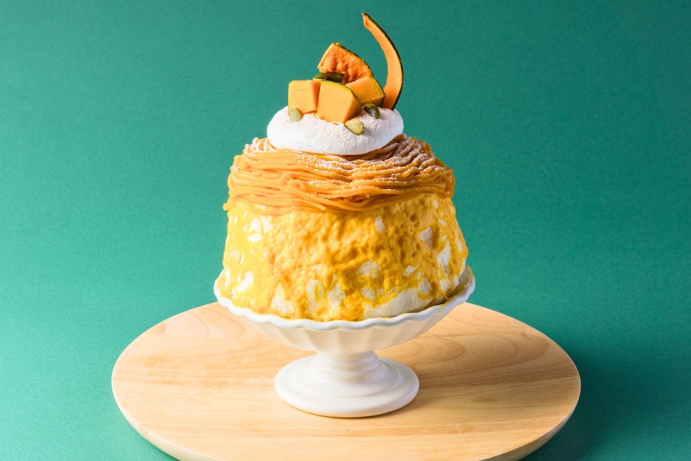 9月限定「かぼちゃとりんごのモンブラン仕立て」税込み2,400円