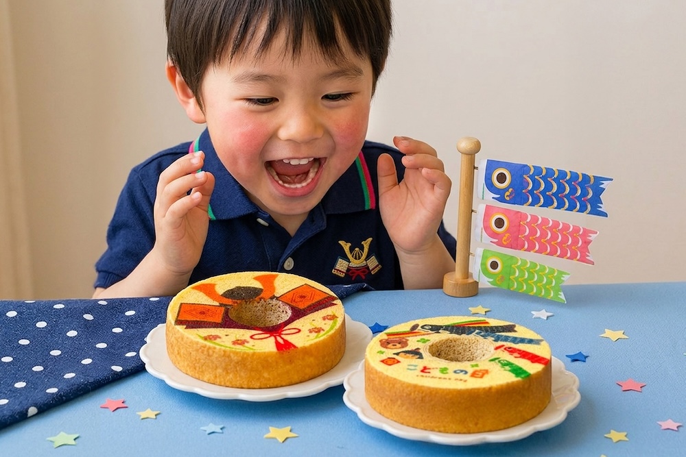 「こどもの日限定バウムクーヘン」イメージ