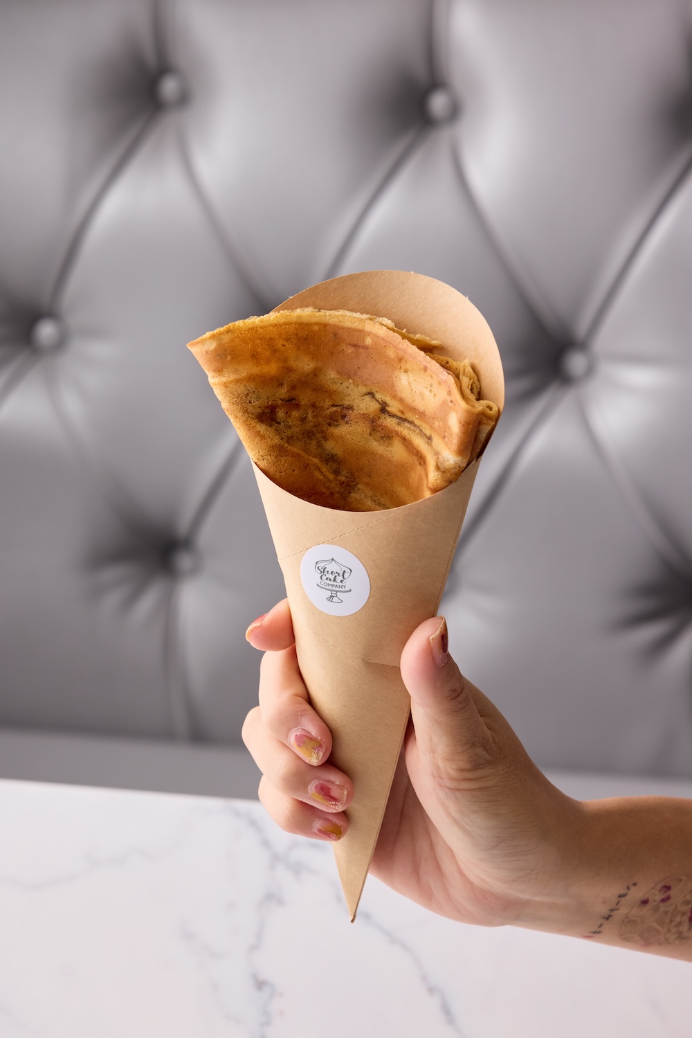 「ジャージーバターシュガークレープ」900円