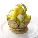 新宿本店限定「静岡県産マスクメロンアート」税込み8,800円