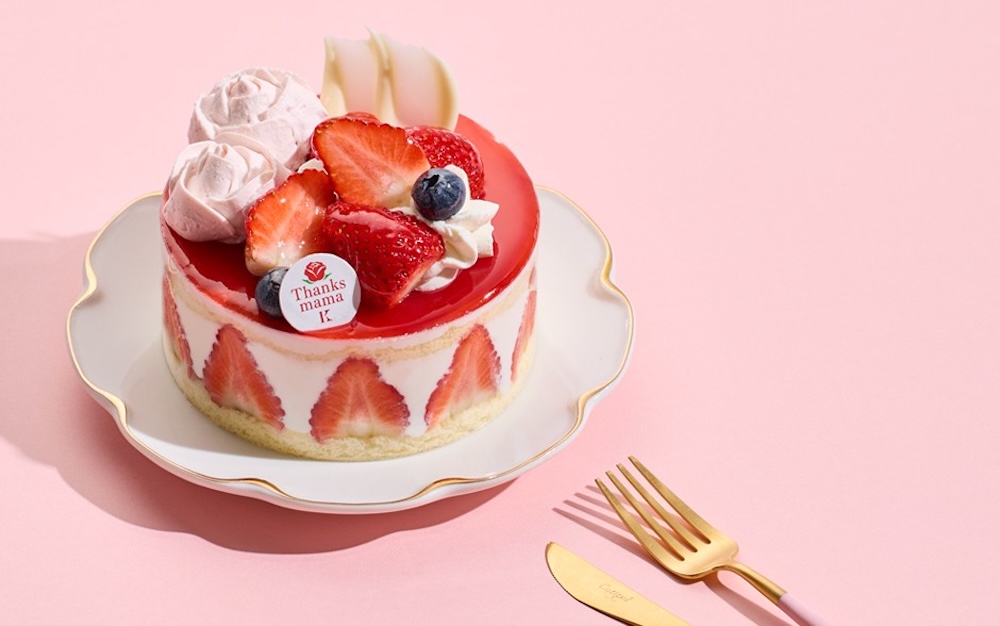 「贅沢いちごのフラワーケーキ」イメージ