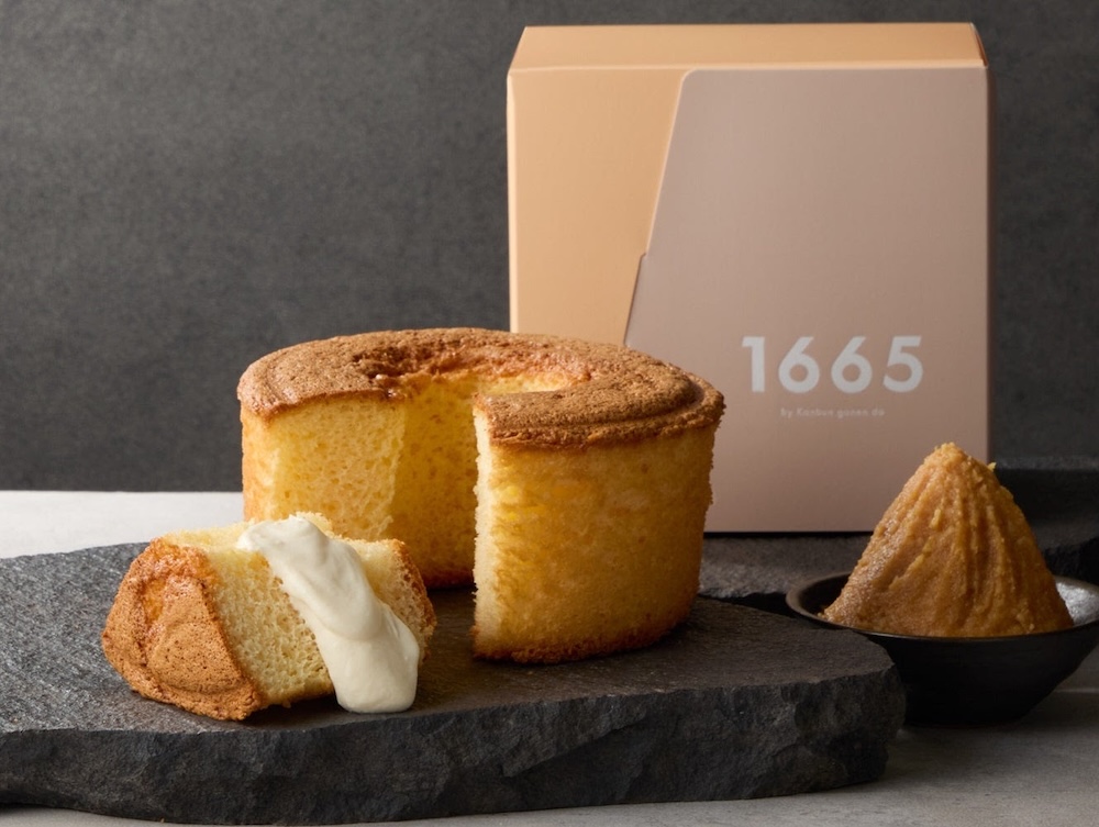 「665<イチロクロクゴ>」のシフォンケーキ