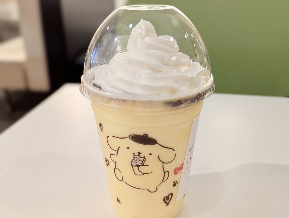 「ポムポムプリンのクリーミープリンフラッペ」イメージ