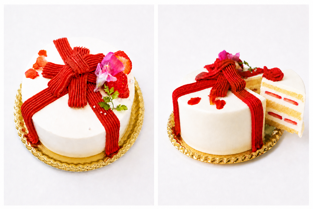 母の日の贈り物は、パティスリー洛甘舎の限定「苺のGift Boxホールケーキ」がおすすめ！