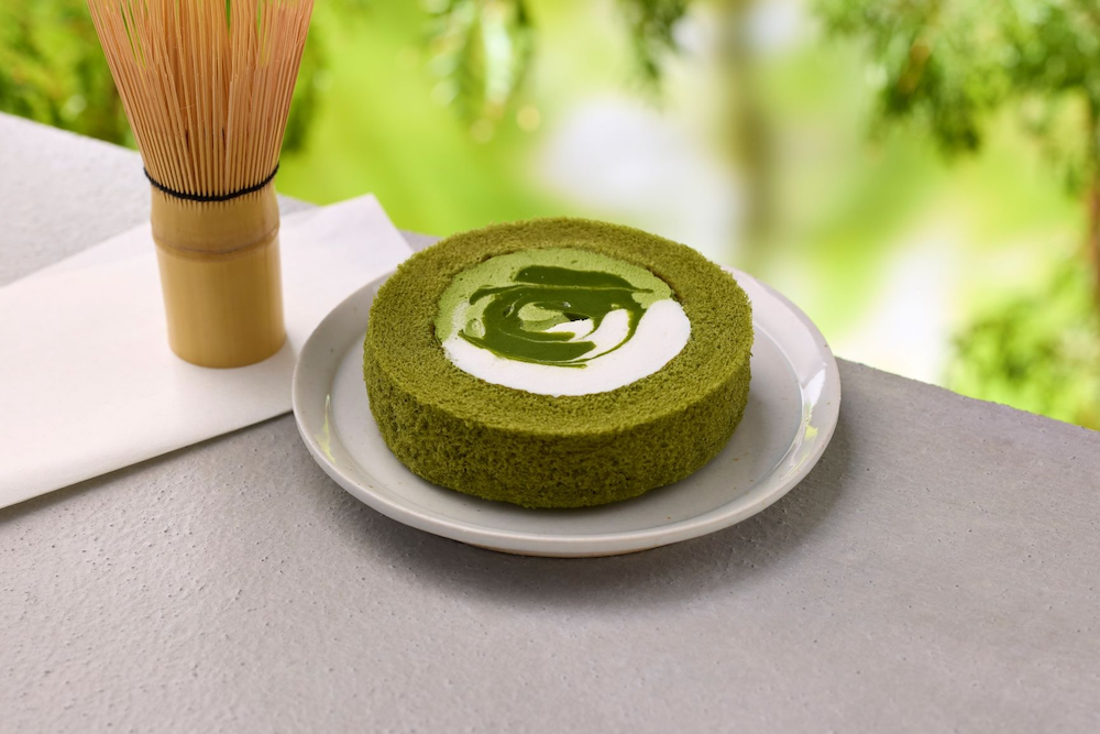 「Uchi Café×森半 抹茶ミルクロールケーキ」税込み279円