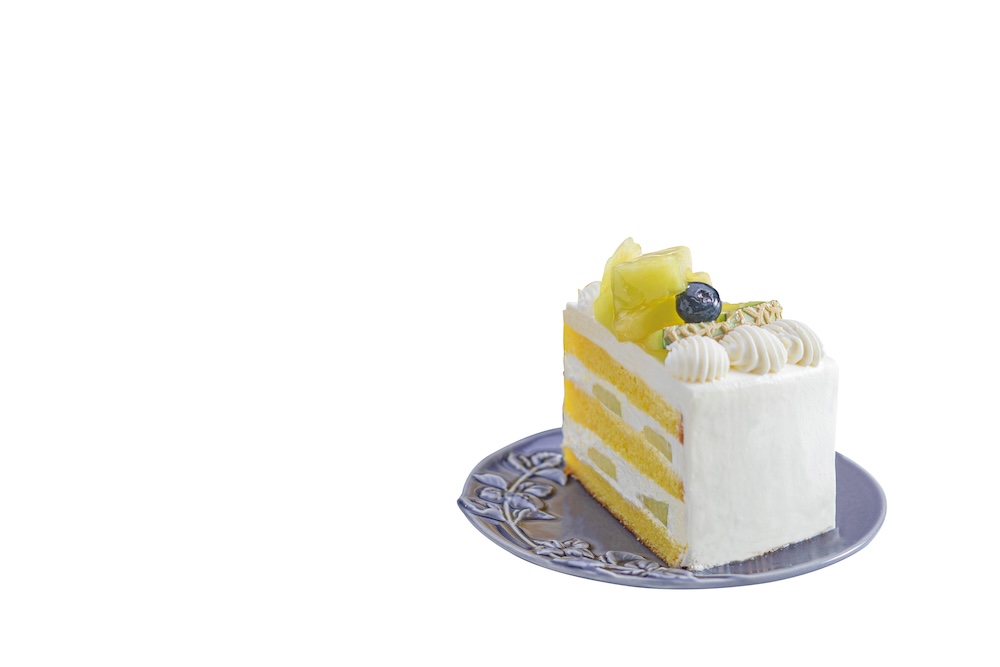 ルミネエスト新宿「ラ・プティ・メルスリー」の「鉾田メロンのショートケーキ」ピース・税込み1,420円