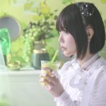 「マックに甘いの飲みにこないか ももとマスカット」篇の撮影イメージ