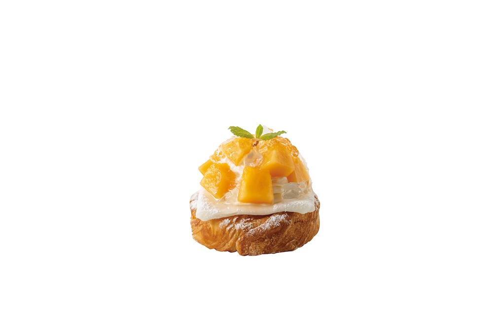 ニュウマン新宿「Petrichor Bakery and Cafe」の「ほこたメロンの大福風デニッシュ」税込み650円