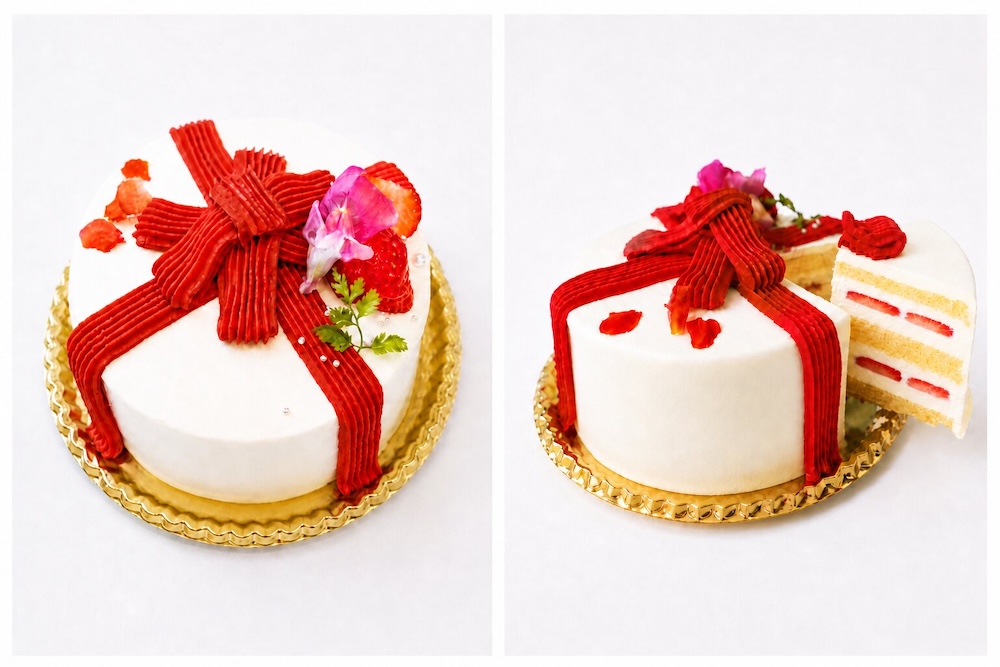 「母の日『Gift Box』ホールケーキ」イメージ