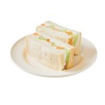 ルミネ新宿「eimy sandwich」の「2種のメロンフルーツサンド〜イバラキング×クインシーメロン〜：税込み670円（数量限定）
