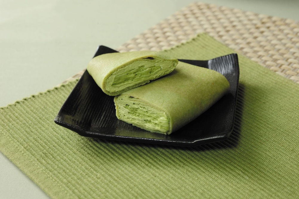 「Uchi Café×森半 濃い抹茶クレープ」税込み265円