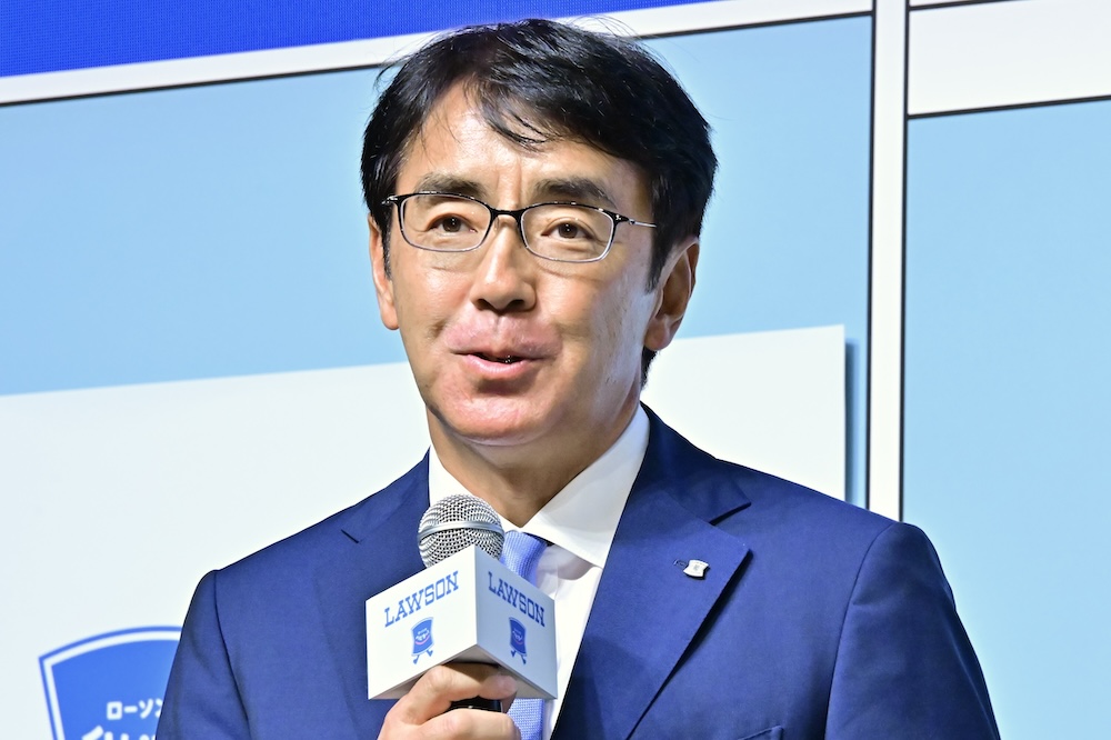 ローソンの竹増貞信代表取締役社長