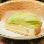 「特選 熊本県産”塩アールスメロン”のタルト」ピース・税込み3,196円、ホール・税込み31,968円