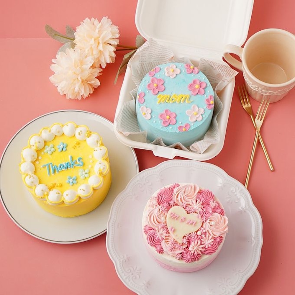 「母の日限定ランチボックスケーキ」1ホール・3,800円