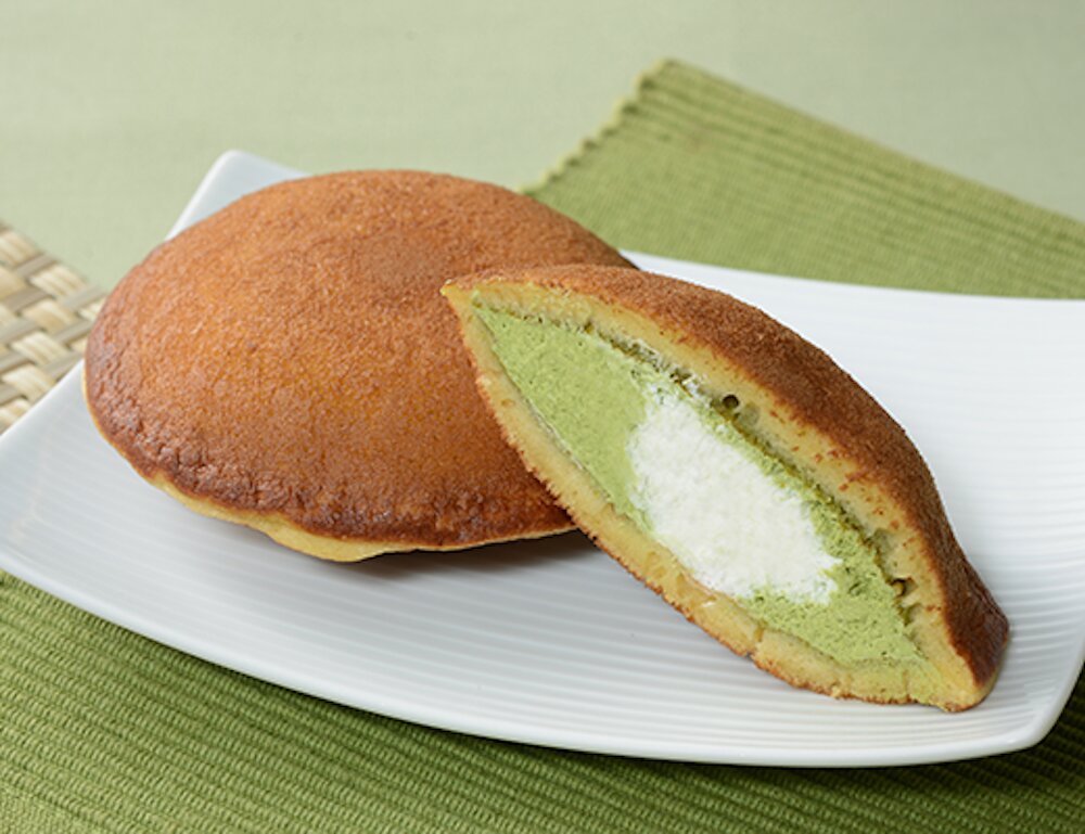 「Uchi Café×森半　どらもっち　抹茶ミルク」イメージ