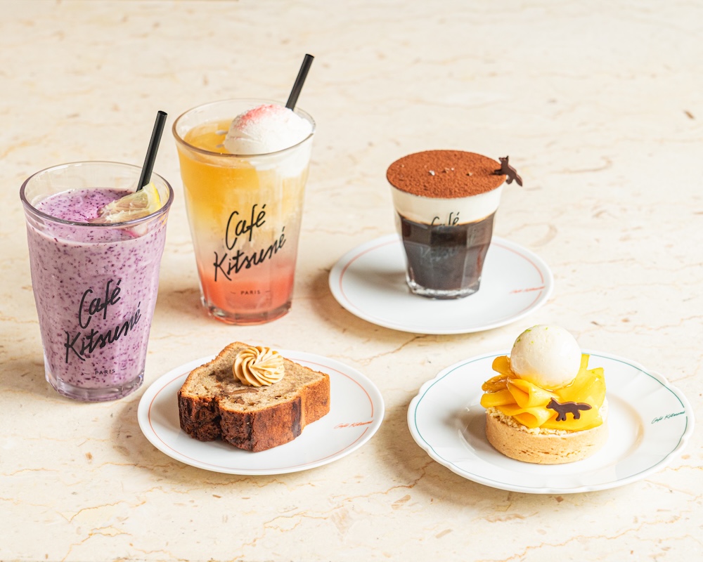 「カフェ キツネ」初夏限定メニューのイメージ