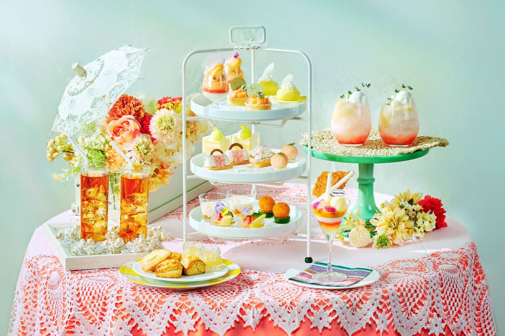 「Peach Vacances Afternoon tea」イメージ