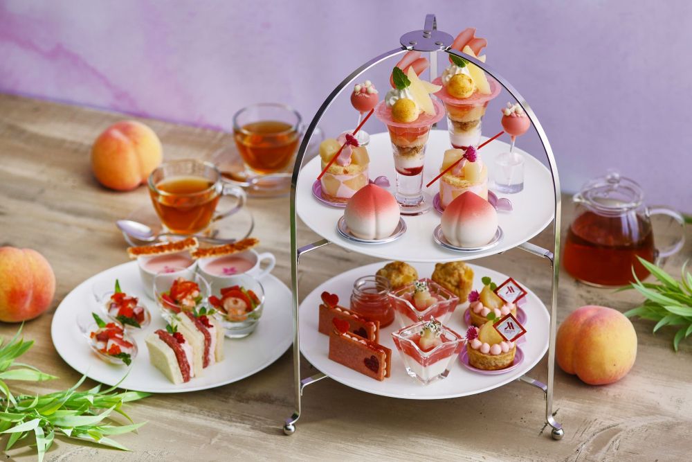 「サマーピーチアフタヌーンティー（Summer Peach Afternoon Tea）」イメージ