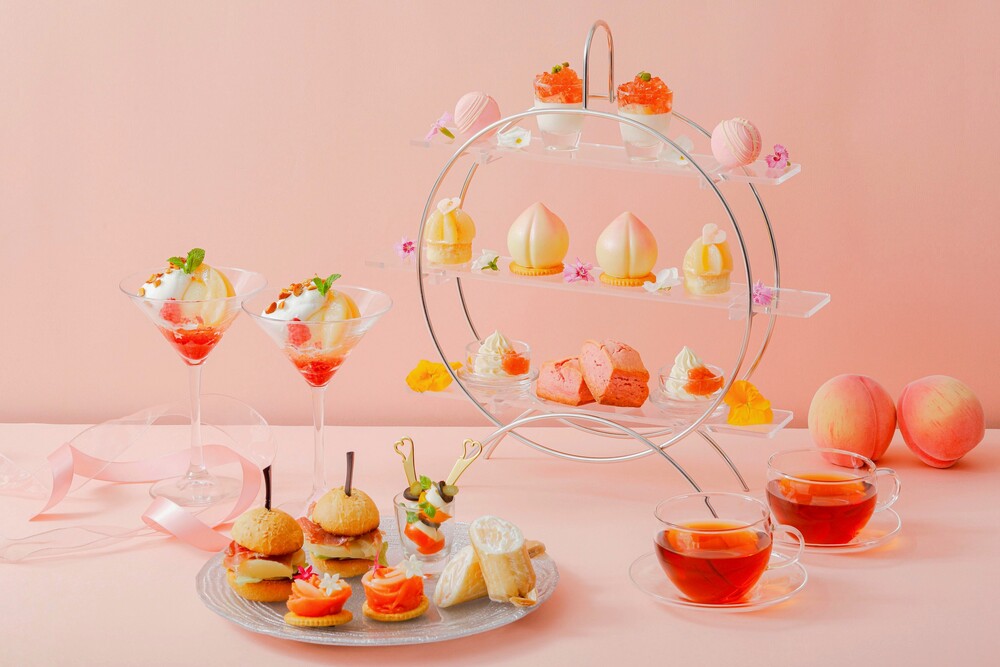 「Arakawa Peach Afternoon Tea」イメージ