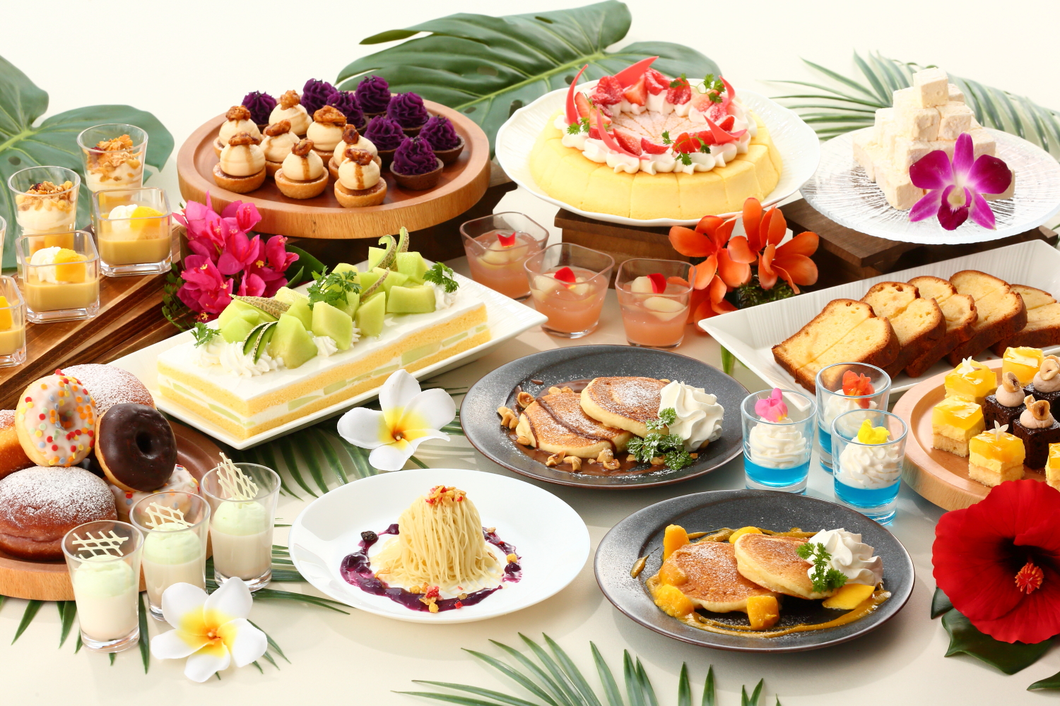 「トロピカルスイーツ＆ランチブッフェ」イメージ
