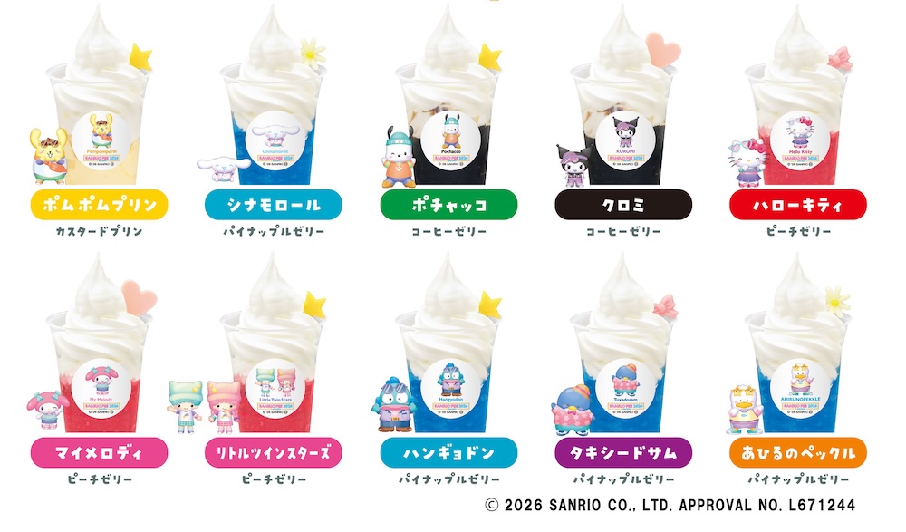「SANRIO FES milkyサンデー」イメージ
