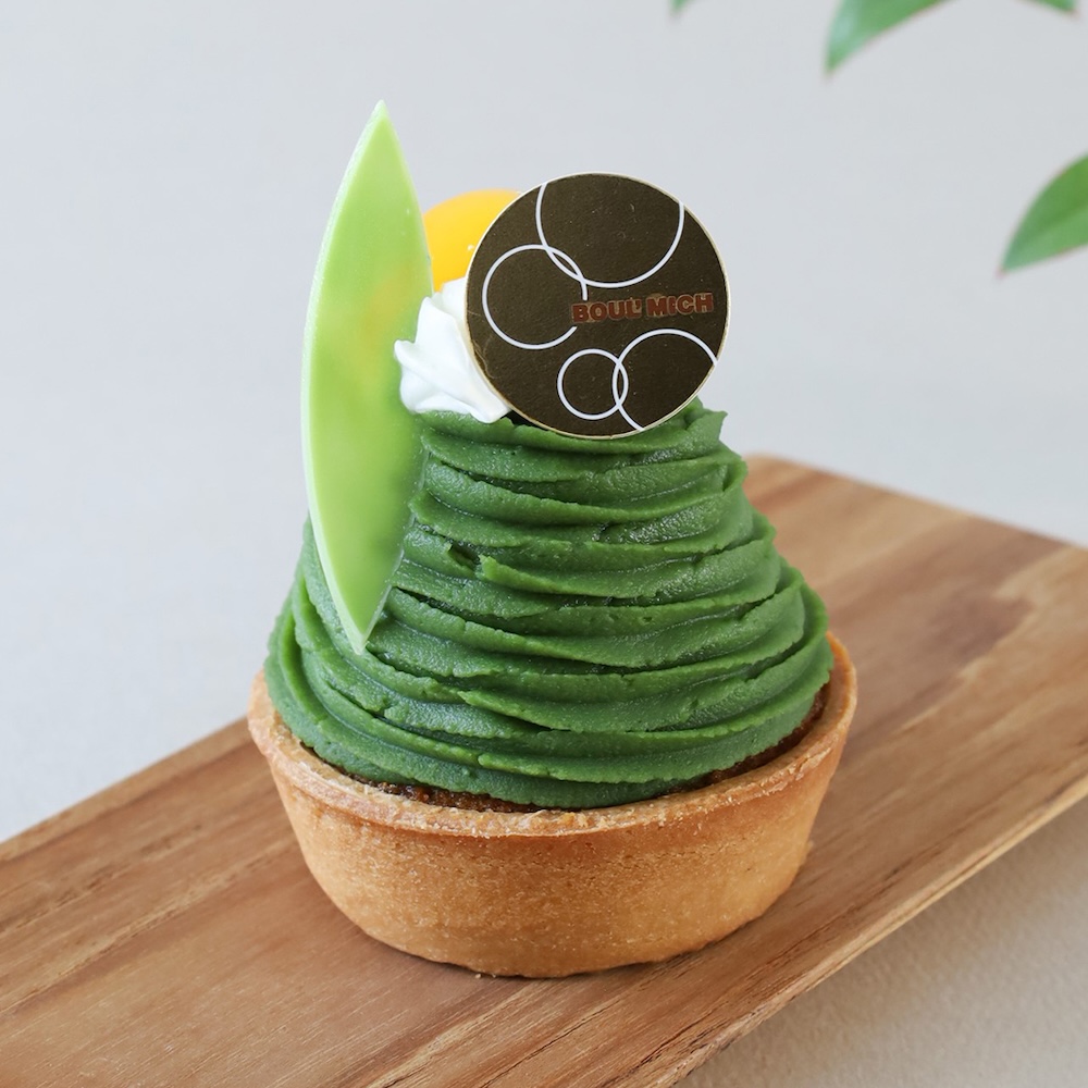 「ブールミッシュ」の「抹茶のモンブラン」756円