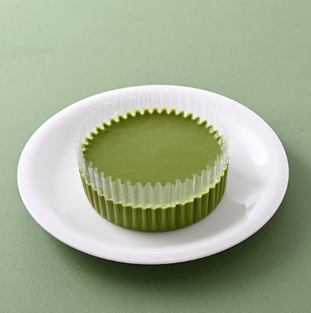 「とろける生チーズケーキ　宇治抹茶」税込み220円