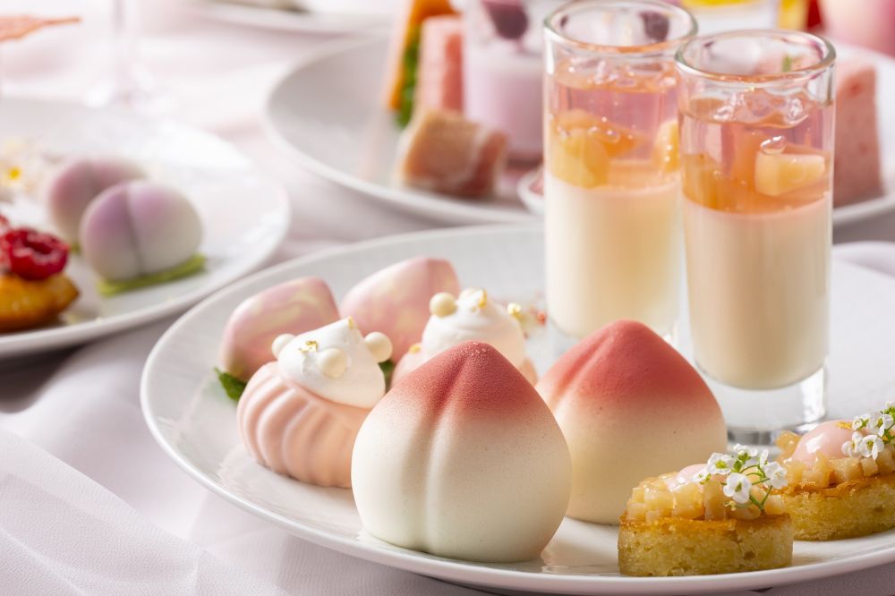 「Peach Afternoon Tea ～桃香る夏のひととき～」イメージ