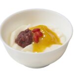 「トウファ風 マンゴー杏仁豆腐」税込み390円