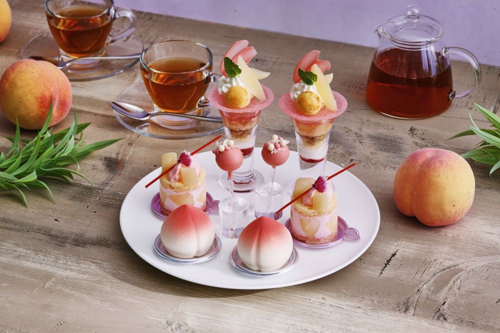 「サマーピーチアフタヌーンティー（Summer Peach Afternoon Tea）」イメージ