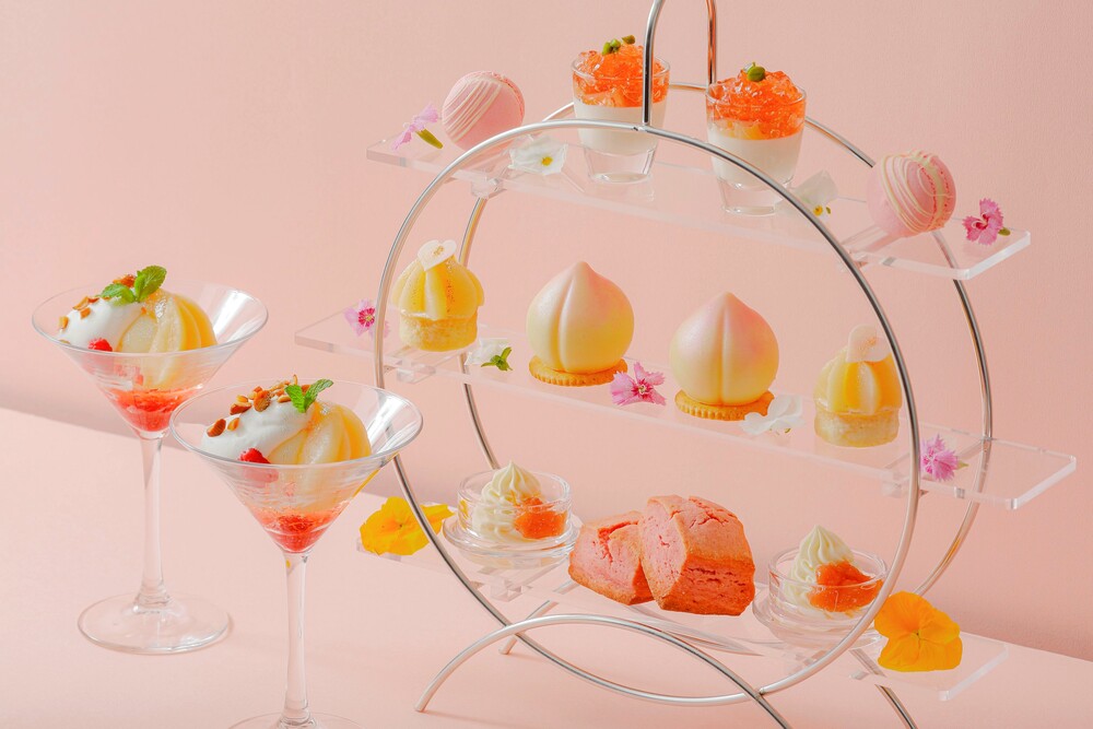 「Arakawa Peach Afternoon Tea」イメージ