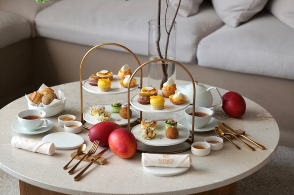 アフタヌーンティー「PAYSAGE AFTERNOON TEA – Sélection ORVIIA“宮崎マンゴー（アーウィン種）” 」イメージ
